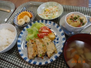 本日は、洋食メニュー♫