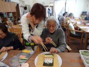 恵方巻きを作りました！