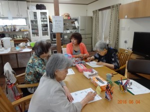 お話ししながら・・・学習時間(^'^)